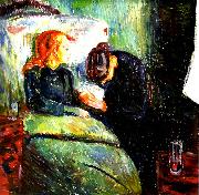 Edvard Munch det sjuka barnet oil painting reproduction